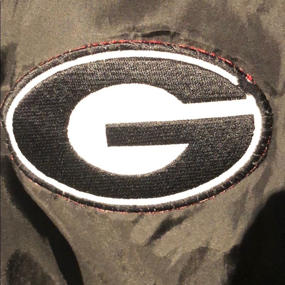 Vintage Georgia Bull Dogs Wind Breaker - Picture 3 of 4